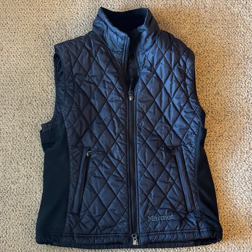 Marmot Navy Quilted Vest